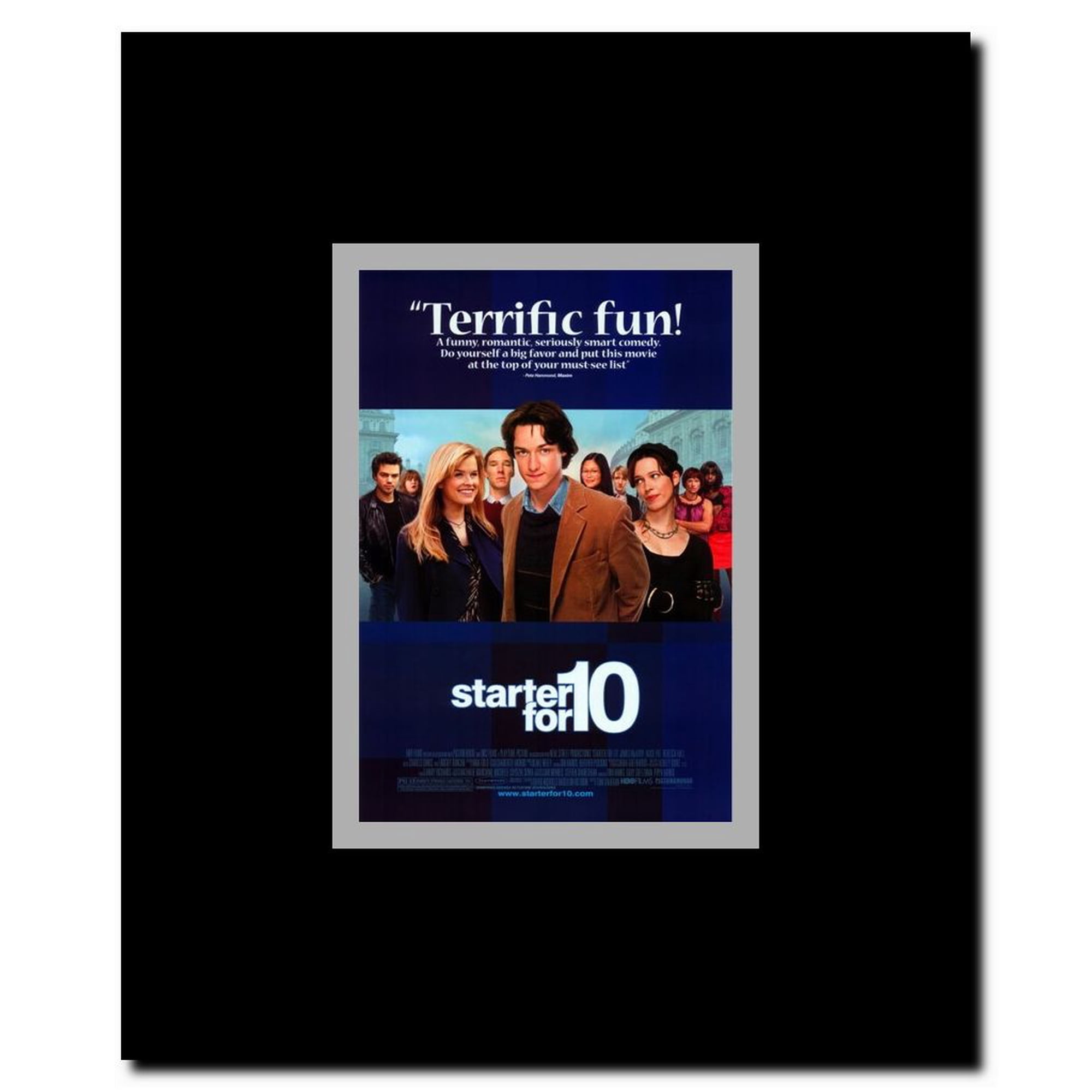 Pop Culture Graphics Starter for Ten Framed Movie Poster