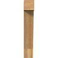 thumbnail image 2 of Ekena Millwork 6"W x 24"D x 36"H Traditional Block Rough Sawn Bracket, Western Red Cedar, 2 of 25