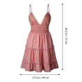thumbnail image 4 of Charming Strapless Dress Beachy Women Dress L Pink for Picnic 1Pack, 4 of 5