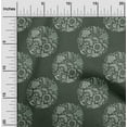 thumbnail image 2 of oneOone Cotton Poplin Twill Dark Green Fabric Asian Batik Floral Sewing Fabric By The Yard Printed Diy Clothing Sewing Supplies 56 Inch Wide, 2 of 4
