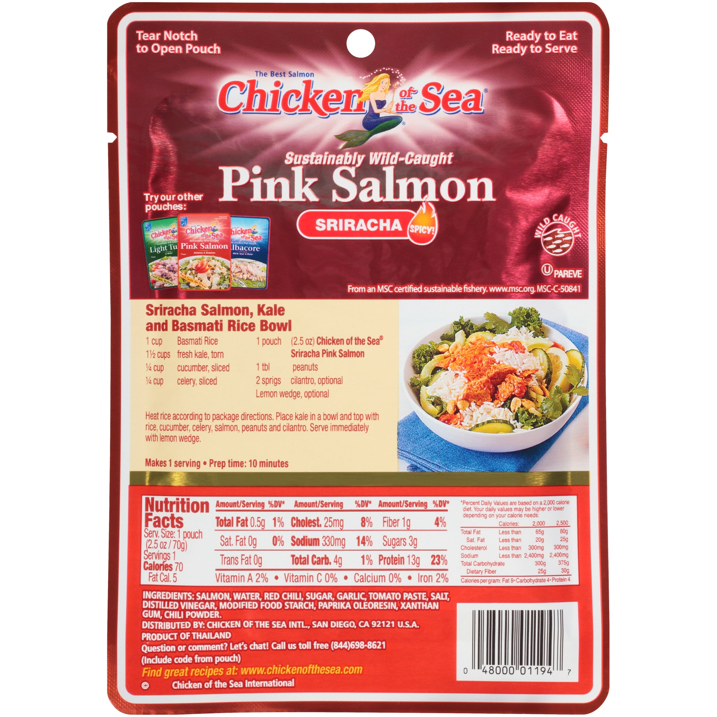 Chicken Of The Sea Pink Salmon Walmart