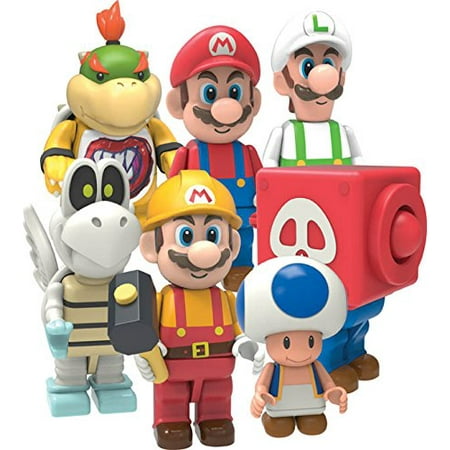 Super Mario Figure Keychain - K'Nex Super Mario Series 9 Blind Bag FigureK'Nex Super Mario Series 9 Blind Bag Figure By Super Mario Brothers