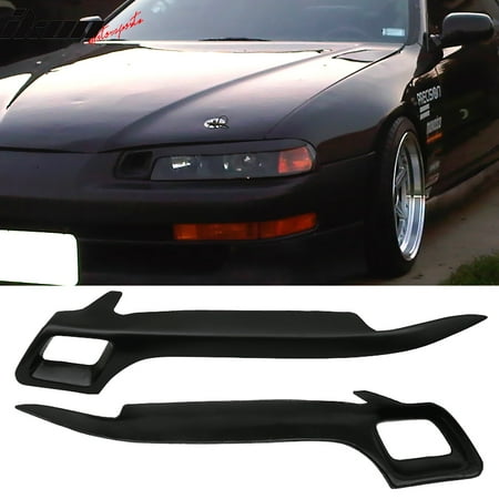 Airway Head - Fits 92-96 Prelude BB4 BB1 Headlight Eyelid & Air Ducts Vents Instake Set - PU