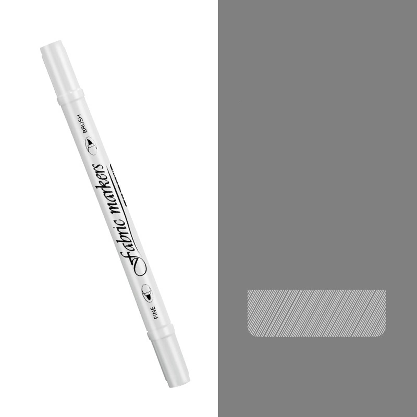 Yunhgft 5x Oily White Marker Pen Waterproof Permanent Gel Paint Pen for Fabric Sketching