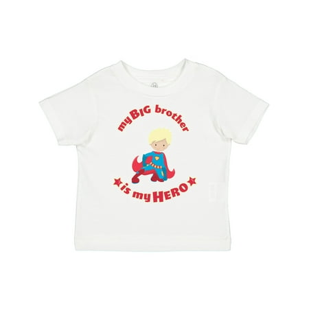 

Inktastic My Brother is My Hero Gift Toddler Boy or Toddler Girl T-Shirt