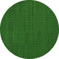 thumbnail image 1 of Ahgly Company Indoor Round Oriental Green Industrial Area Rugs, 4' Round, 1 of 4
