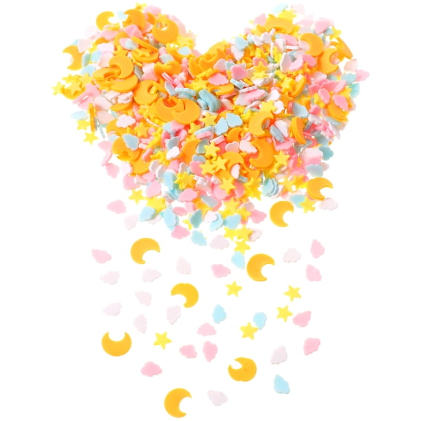 1 bolsa de arcilla polimérica para decoración de uñas, adornos para fundas de teléfono, rebanadas de arcilla polimérica, rebanadas de arcilla, rebanadas de arte de uñas DIY