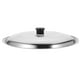 thumbnail image 4 of Tapa de acero inoxidable para ollas y sartenes, tapa redonda con pomo, ideal para sartenes y woks., 4 of 7