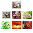 thumbnail image 4 of 16 x 20 inch DIY Canvas Oil Painting by Numbers Set Beautiful Flower Tree Pattern Suitable for Adults Children Beginners Handmade Home Wall Decor Gift Unframed, 4 of 8