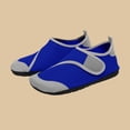 thumbnail image 5 of XUNKUSGA Women's Water Shoes Quick-Drying Breathable Mesh Hike Footwear Womens Casual Closed Toe Hook Loop Strap Barefoot Aqua Socks for Beach Swim Yoga,Blue,6.5-7, 5 of 8