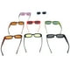 thumbnail image 3 of 8 gafas de sol vintage con montura pequeña, gafas de sol rectangulares de estilo retro informal para hombres y mujeres YUNYI BRAND Deportes, 3 of 8