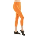 thumbnail image 2 of ClothingAve. Women's Basic Nylon Capri Leggings Female Leggings, 2 of 4