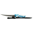 thumbnail image 5 of Ozark Trail Saltwater 7″ Fillet Knife, Straight Edge, Blue and White, 5 of 9