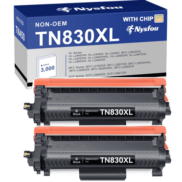 E-Z Ink Compatible TN830XL Toner Cartridge For Brother Printers – High Yield 3,000 Pages, 1 Black