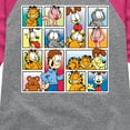 thumbnail image 3 of Garfield - Friends - Toddler And Youth Girls Raglan Graphic T-Shirt, 3 of 4