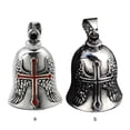 thumbnail image 2 of Qarigey Colgante de acero inoxidable Punk Knight colgantes llavero accesorios de joyería decoración Motor Biker artesanías regalos Ropa, zapatos y accesorios Miscelánea Color Acero, 2 of 6