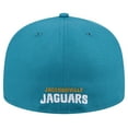thumbnail image 4 of Men's New Era  Teal Jacksonville Jaguars Throwback Logo Omaha 59FIFTY Fitted Hat, 4 of 6
