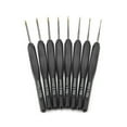thumbnail image 3 of Tssuoun 8pcs Knitting Crochet Tool Set with Soft Handle and Hook Black Kntting Tool, 3 of 7