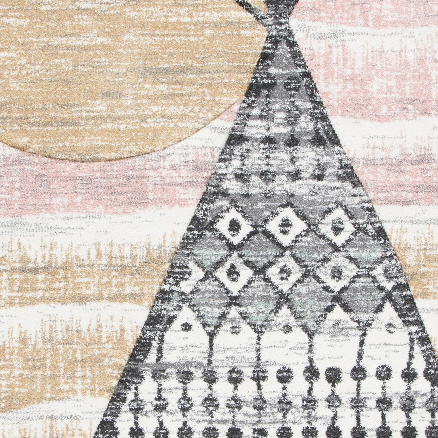 Safavieh Carousel Kids Southwestern Teepee Rug