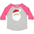 thumbnail image 3 of Inktastic Santa Claus, Smiling Santa, Santa Hat, Christmas Boys or Girls Toddler T-Shirt, 3 of 5
