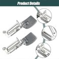 thumbnail image 2 of Adjustable Sewing Rolled Hemmer Foot, 2Pc 15-25MM Adjustable Universal Sewing Rolled Hemmer Foot Set, 2 of 5