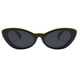 thumbnail image 2 of de montura de plástico, de sol triangures con gato, vintage para mujer 03 Soledad Gafas de sol de ojo de gato, 2 of 7
