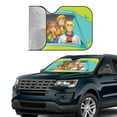 thumbnail image 4 of Scooby Mystery Machine Car Windshield Sunshade Automotive Sun Shade for Cars SUV Trucks Visor Cover Fits Most Car SUV, 4 of 9