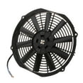 thumbnail image 2 of DYNWAVECA 9 Inch-12 Inch Diameter Car Motorcycle Radiator Cooling Fan Heat Dissipation 80W 12V Stable Performance - Black, 12 inch, 2 of 8