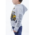 thumbnail image 4 of John Deere Toddler Boys' Fleece Hooded Sweatshirt Heather Gray Yellow, 4 of 7
