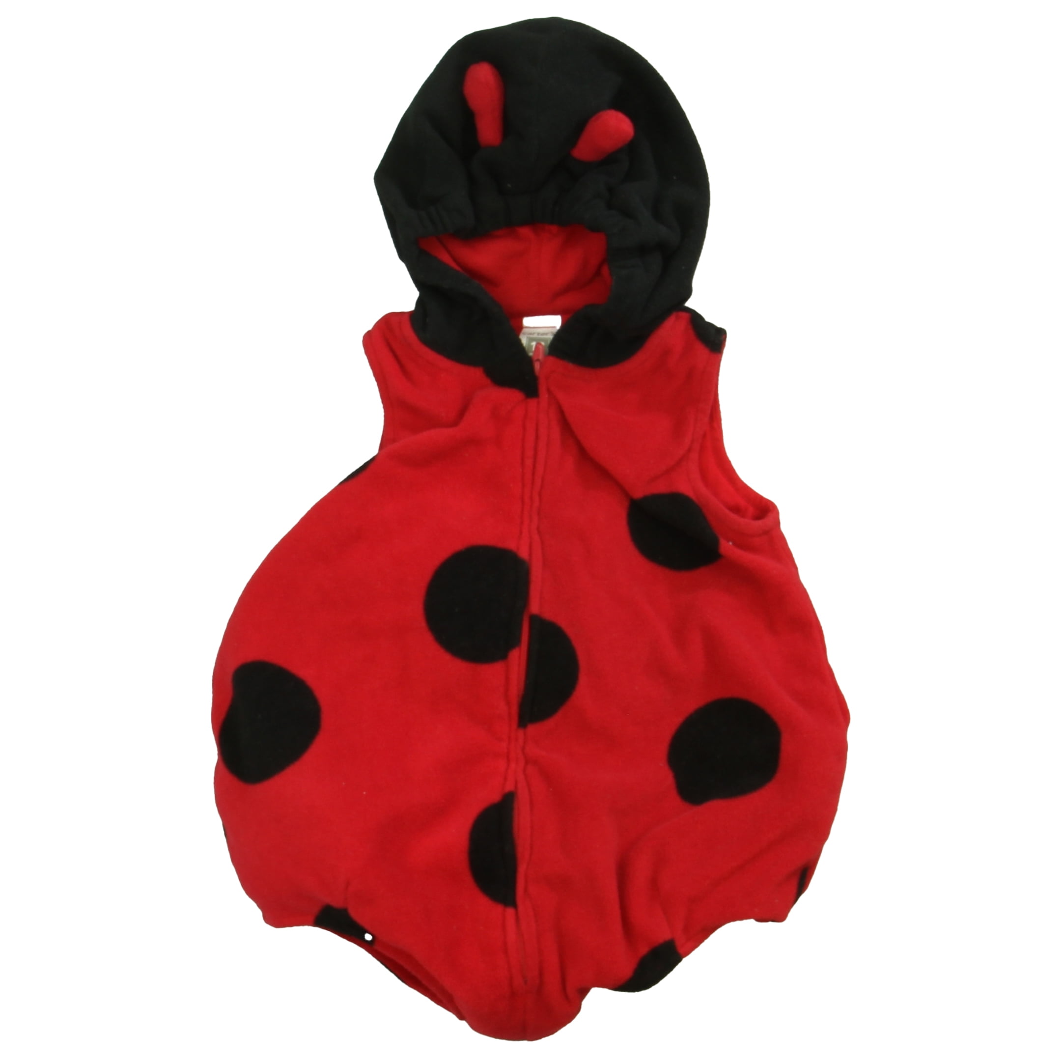 Ladybug Costume For Girls – Includes Wings & Headpiece, Size 12-18 Months (90-104 Cm), Widmann Brand