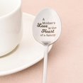 thumbnail image 2 of Mom Mother Christmas Birthday Gift from Son Daughter to Mom Mother Gift Spoon A Mother's Love is The Heart of A Family Spoon Gifts for Mama Mommy Coffee Tea Ice Cream Lover Spoon, 2 of 7