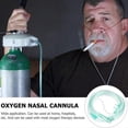 thumbnail image 4 of 15Pcs Oxygen Cannulas 2 Meters Nasal Cannula Soft Nasal Oxygen Tubing O2 Cannula for Adults, 4 of 5