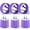 Purple, variant on Type C Charger Fast Charging, 3 Pack Charger Block with USB C Charging Cable 6FT, Type C Block USB C Wall Charger Adapter Plug Brick Cube Charger Station Power Base Android Phone Charger, Mixed