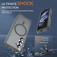 thumbnail image 4 of Funda magnética Hensinple para Samsung Galaxy Z Fold 5, 4 of 9