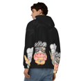 thumbnail image 4 of Goofa Little Chef Gnome Pattern Mens Full-zip Hoodie, Zip-up Pullover Hooded Sweatshirt, Kangaroo Pocket Hoodie Ideal for Daily Wear, Travel, and Home-X-Large, 4 of 5