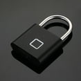 thumbnail image 7 of Smart Fingerprint Padlock USB Rechargeable Keyless Biometric Lock Heavy Duty Alloy Outdoor Fence School Gym Locker Electronic Thumbprint Lock, 7 of 7