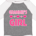thumbnail image 4 of Inktastic Grammie Girl Granddaughter Gift Girls Long Sleeve Baby Bodysuit, 4 of 5