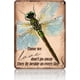 thumbnail image 1 of Funny Metal Tin Signs Those We Love Don't Go Away They Fly Beside Us Every Day Vintage Metal Sign Retro Wall Decor for Home Bar Pub Man Cave 8×12 Inch, 1 of 5