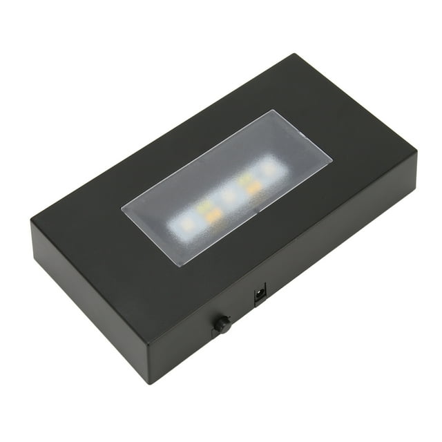 LED Light Stand Base, Stable Durable Battery or USB Rectangle Lighted Base Multi Mode for Office