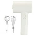 thumbnail image 2 of PENGXIANG Mini Hand Mixer For Kitchen Rechargeable Wireless Electric Hand Mixer Kitchen Tool For Kitchen Baking Cooking  White 2 Heads, 2 of 7
