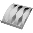 thumbnail image 4 of Soporte autoadhesivo para cepillos de dientes, soporte para cepillos de dientes de baño de acero inoxidable montado en la pared Pasta de respaldo de cocina duradera montada en la pared, sin taladrar (3 agujeros) Ormromra WLJ-1182, 4 of 5