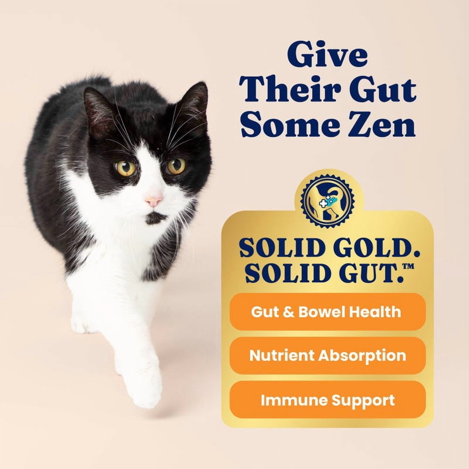 Solid Gold Nature's Harmony Chicken & Mackerel Wet Cat Food, 24pk of 3oz cans