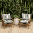thumbnail image 4 of ARDEN earthFIBER Tufted Blowfill Deep Seat Set, 24 x 24, Rain-Proof, Fade Resistant, Deep Seat Bottom and Back Cushion for Chair, Sofa, and Couch, 4 of 9