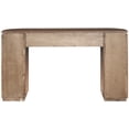 thumbnail image 5 of Meridian Furniture Astrid Brown Rubberwood Oak Veneer Console Table, 5 of 12