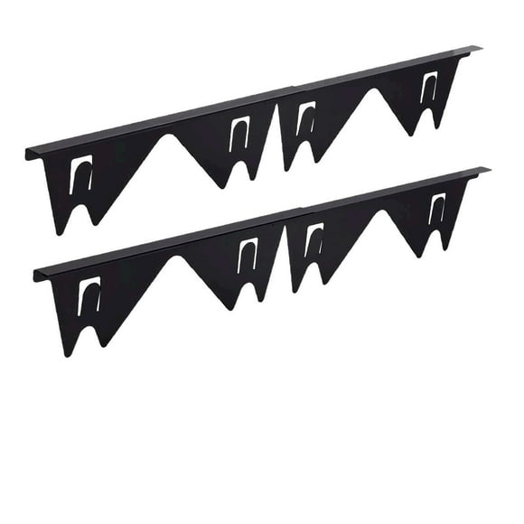 2 Pack Stainless Stove Counter Cover Stove Guard Stove Filler For Kitchen Range Trim Kit Easy Clean With Heat Adjustable Length 13.8” To 27.6”