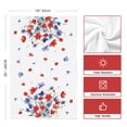 thumbnail image 4 of Sm:)e Floral Fourth of July Kitchen Dish Towels 18x26 Inch Set of 2 Patriotic Memorial Day Decoration, 4 of 6