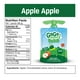 Compote de fruits GoGo squeeZ, pomme pomme, sans sucre ajouté. 90 g par gourde, emballage de 4 4 gourdes x 90 g (360 g) – image 2 sur 6