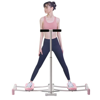 Leg Exercise Equipment - Pelvic Muscle Hip Trainer Inner Thigh Exerciser  for Women, 2 in 1 Ski Exercise Machine Strength Training Leg Machine, Home