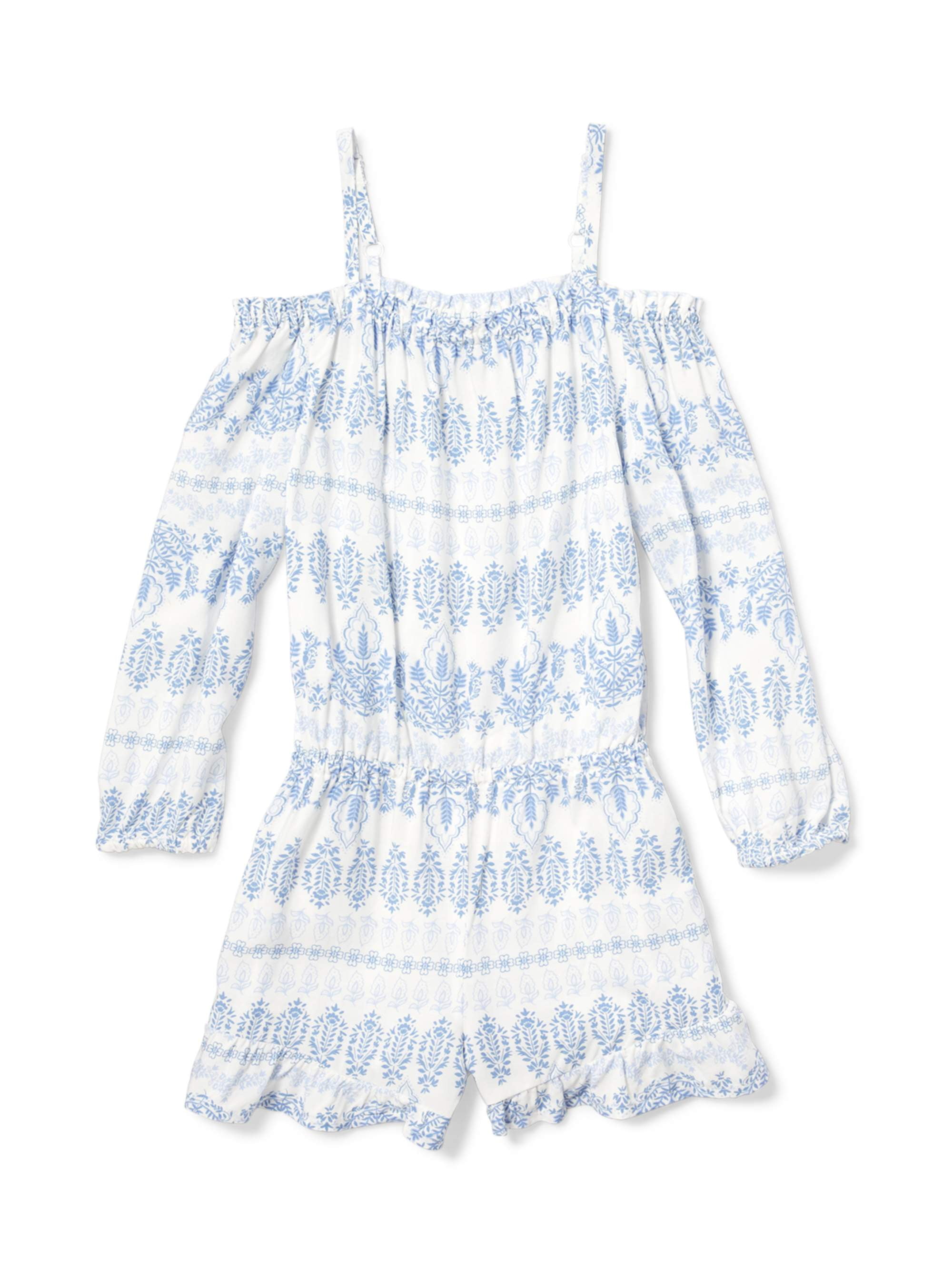 The Childrens Place Girls Long Sleeve Romper