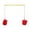 Red, variant on Vaveren Children Outdoor Sports Toys Preschool Learning Toy Fine Motor Skills Outdoor Gift Training Equipment Toy for Boys Girls Kids Red